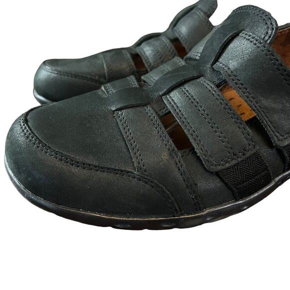 Cobb Hill Penfield Fisherman Strappy Leather Comfort Flats Shoes Loafers sz 11 - Picture 8 of 16